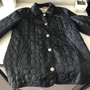 Coach black jacket